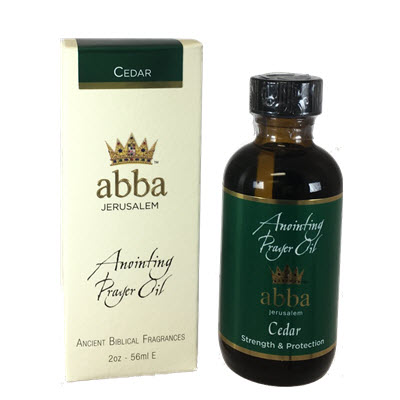 Cedar Anointing Prayer Oil 4oz - Abba Oils Ltd